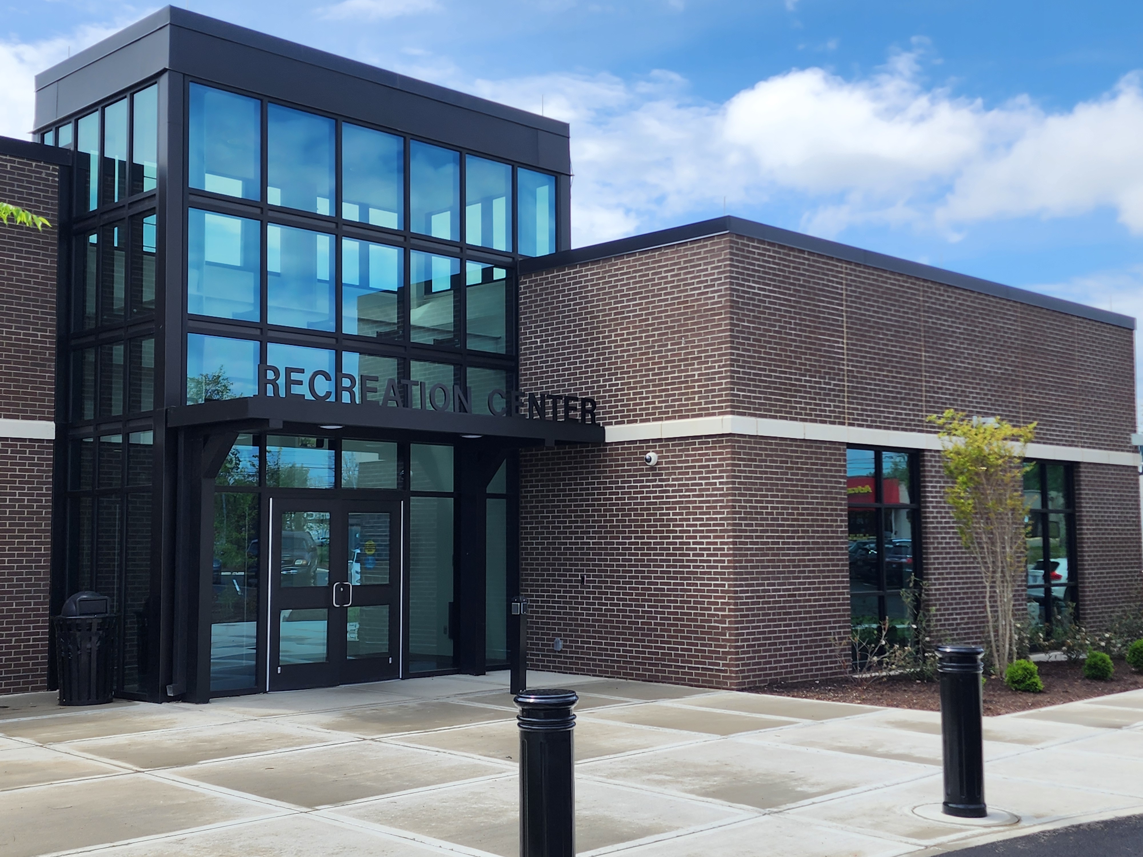 Whitehouse Recreation Center glass project